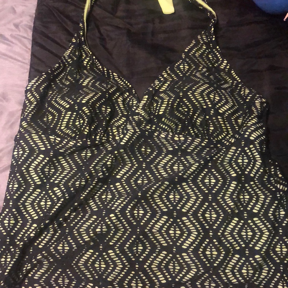 Halter top swimming suit